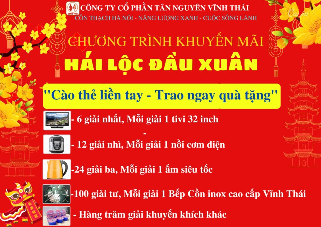 "Chương trình khuyến mãi, HÁI LỘC ĐẦU XUÂN"